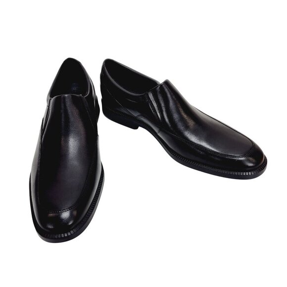 ROCKPORT Charles Road Plain toe Dress Shoes Men's Size US 13 Black New - Picture 5 of 15